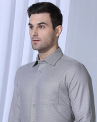 Blackberry Mens Formal Shirt F/S Bp-Bs-Do-Quent Grey