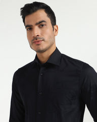 Blackberry Mens Formal Shirt F/S Nl-Lg-Jq-Rowan Navy