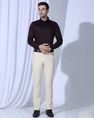 BLACKBERRY MENS FORMAL SHIRT F/S NL-P1-SO-GEORGIA PURPLE