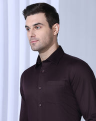 BLACKBERRY MENS FORMAL SHIRT F/S NL-P1-SO-GEORGIA PURPLE