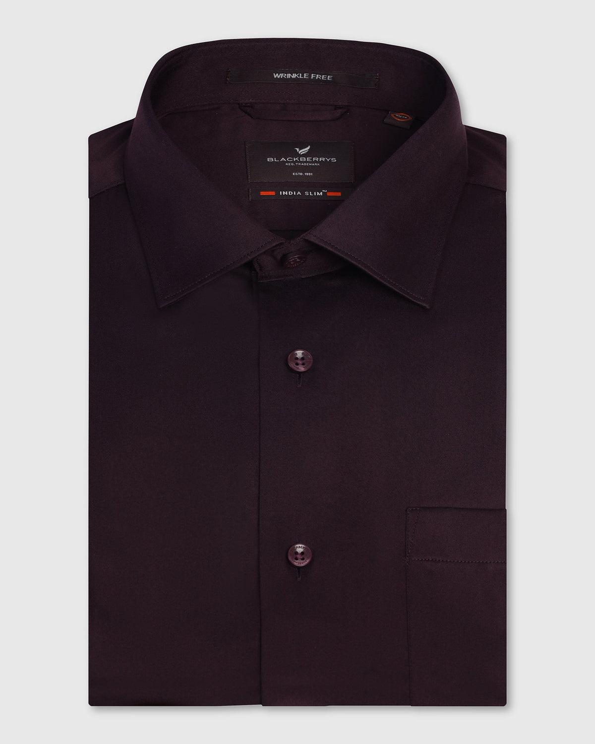 BLACKBERRY MENS FORMAL SHIRT F/S NL-P1-SO-GEORGIA PURPLE
