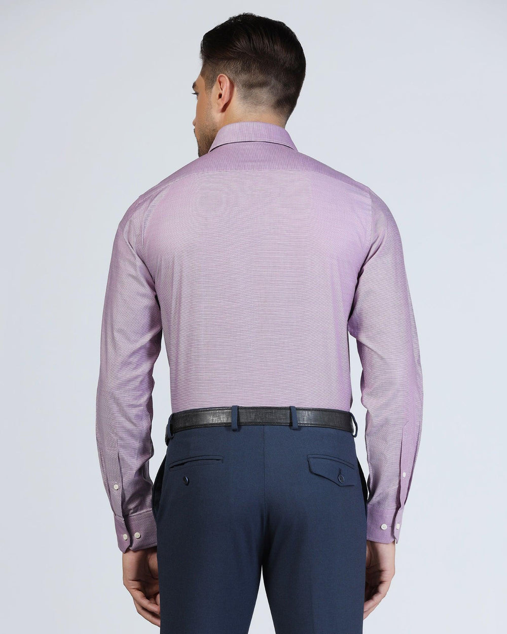 Blackberry Mens Formal Shirt F/S Bp-Bs-Do-Robot Purple - Goyalsons ShopMax
