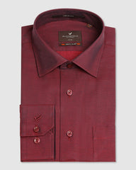 Blackberry Mens Formal Shirt F/S Nl-Lg-Do-Brat Red