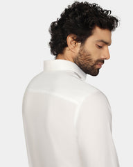 Blackberry Mens Casual Shirt F/S Wh-Sw-Do-Pine White