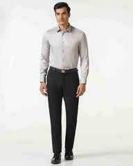 Blackberry Mens Formal Shirt F/S Bp-Bs-Do-Revolve Grey