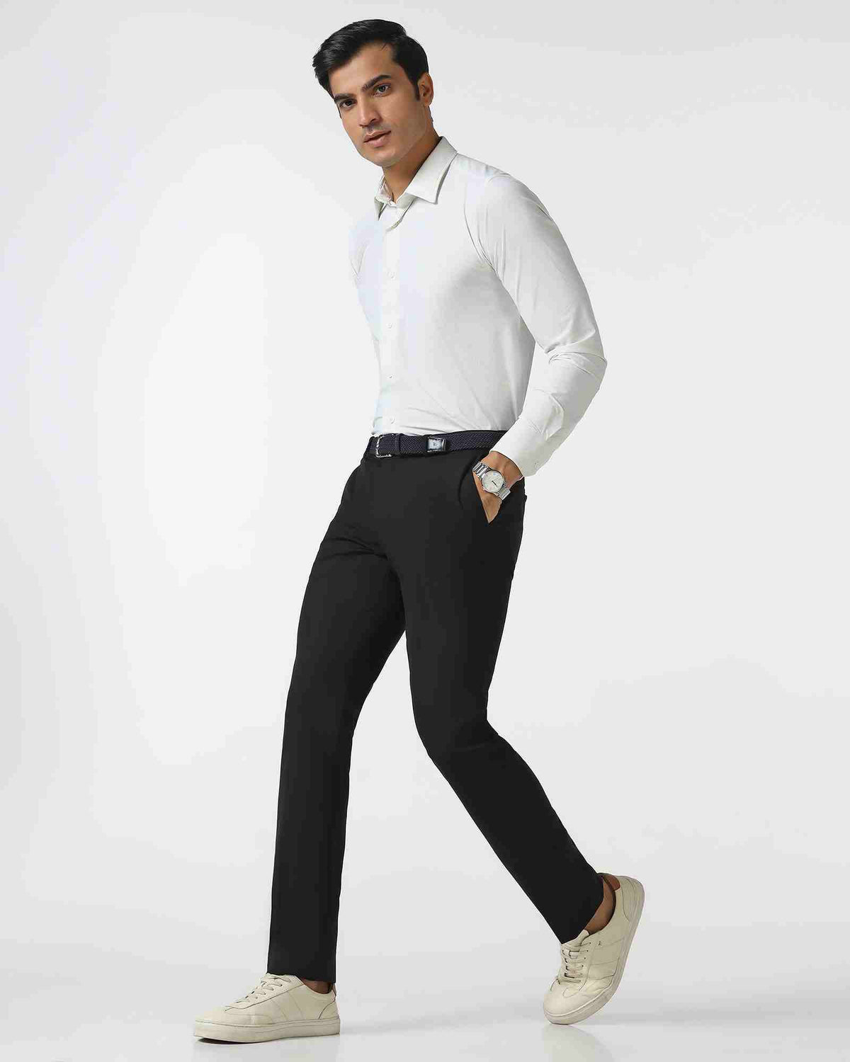 Blackberry Mens Formal Trouser Nd-So-Ashley Black