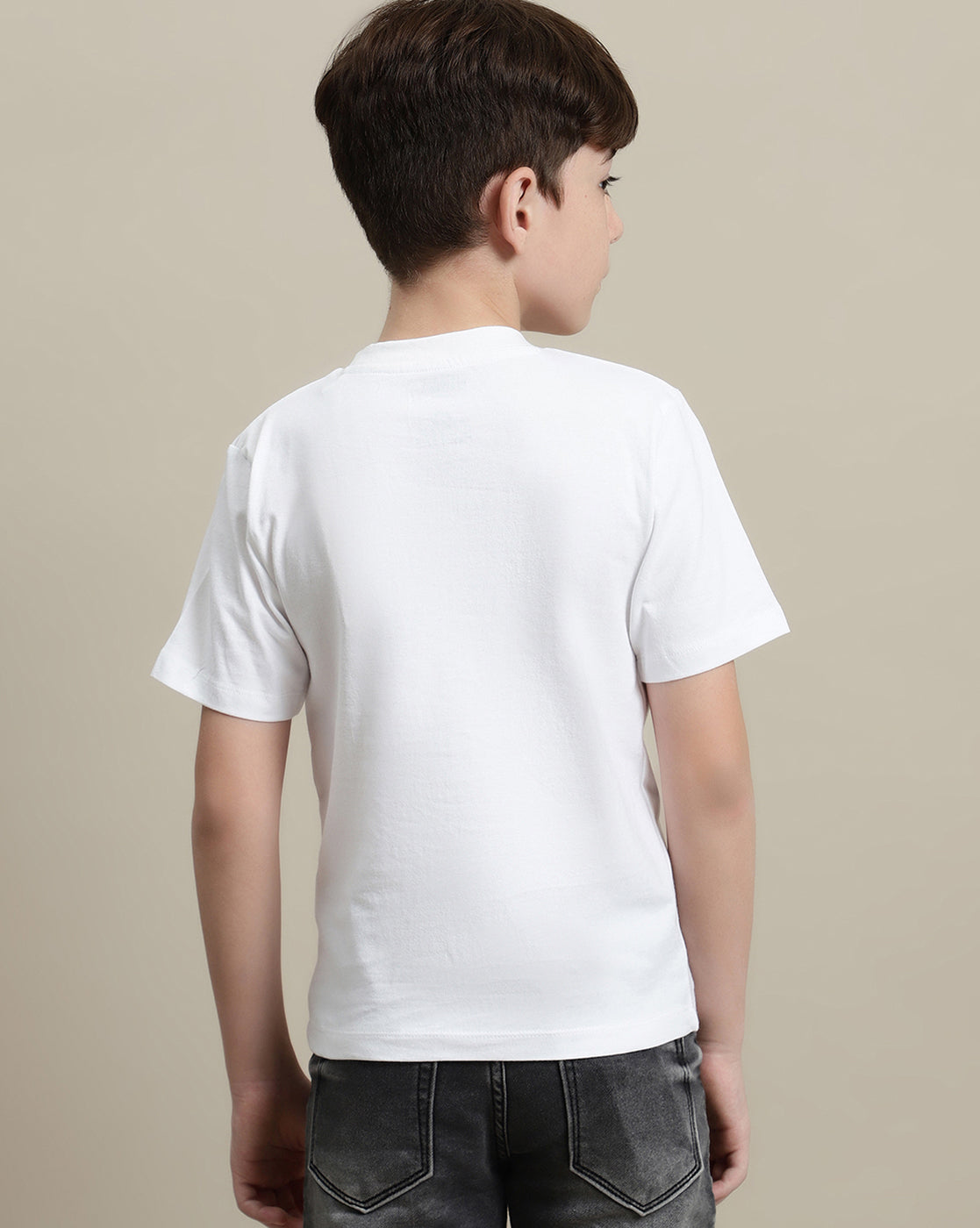 BIO WORLD BOYS T-SHIRT H/S GRFKBTSRT001391 WHITE
