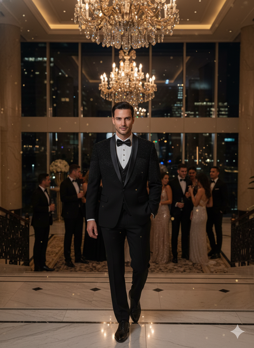 Lyte Club Mens Coat Suit