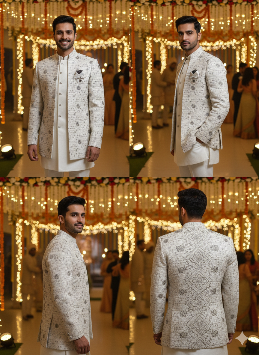 Lyte Club Mens Indo Western