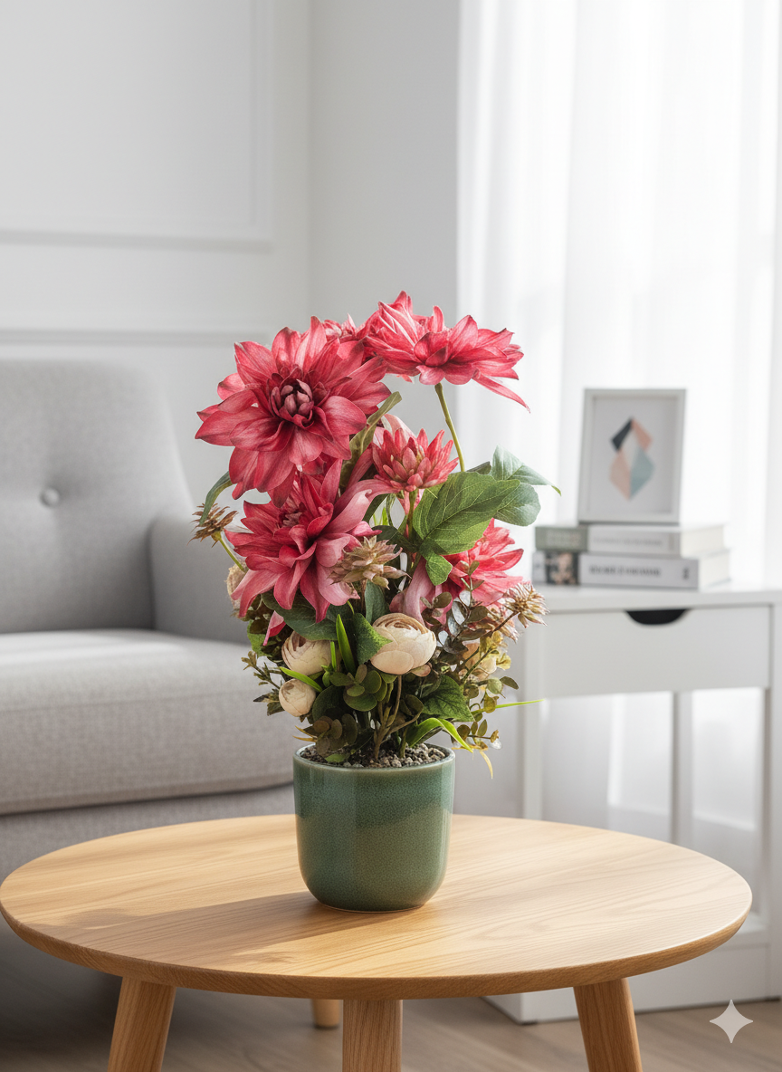 JMD HOUSEHOLD ARTIFICIAL FLOWER PLANTER 8882