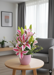 JMD HOUSEHOLD ARTIFICIAL FLOWER PLANTER 2503