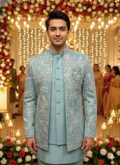 Lyte Club Mens Coat Suit Jodhpuri