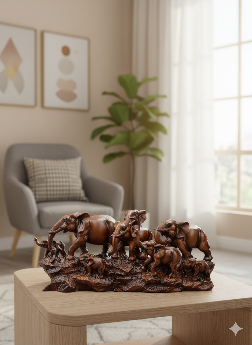JMD HOUSEHOLD FIGURE ELEPHANT 2526-82