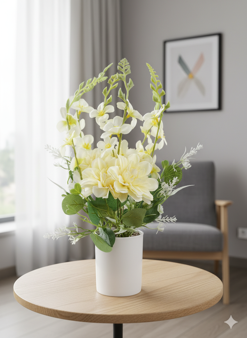 JMD HOUSEHOLD ARTIFICIAL FLOWER PLANTER 059