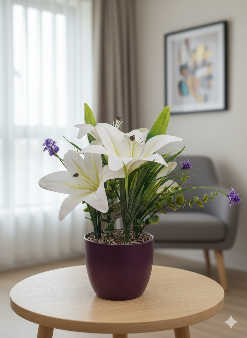 JMD HOUSEHOLD ARTIFICIAL FLOWER PLANTER 2503