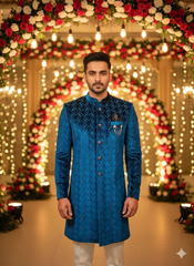 The Ivory Royal: Luxury Indo Western Dress