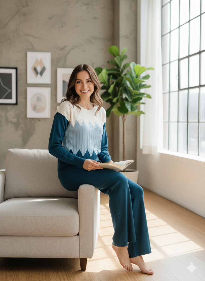 Lyte Club Ladies Western W Cord Set O1356-118 Sky