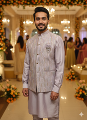 Lyte Club Mens Basket Kurta Set