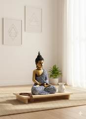 Serene Meditating Buddha Statue