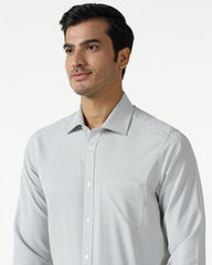 Blackberry Mens Formal Shirt F/S Bp-Ni-Do-Rise Grey