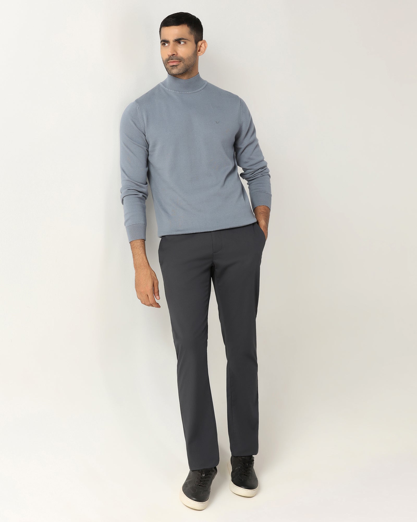 Blackberry Mens Casual Trouser Ek-Ss-So-Elba B-95 Grey