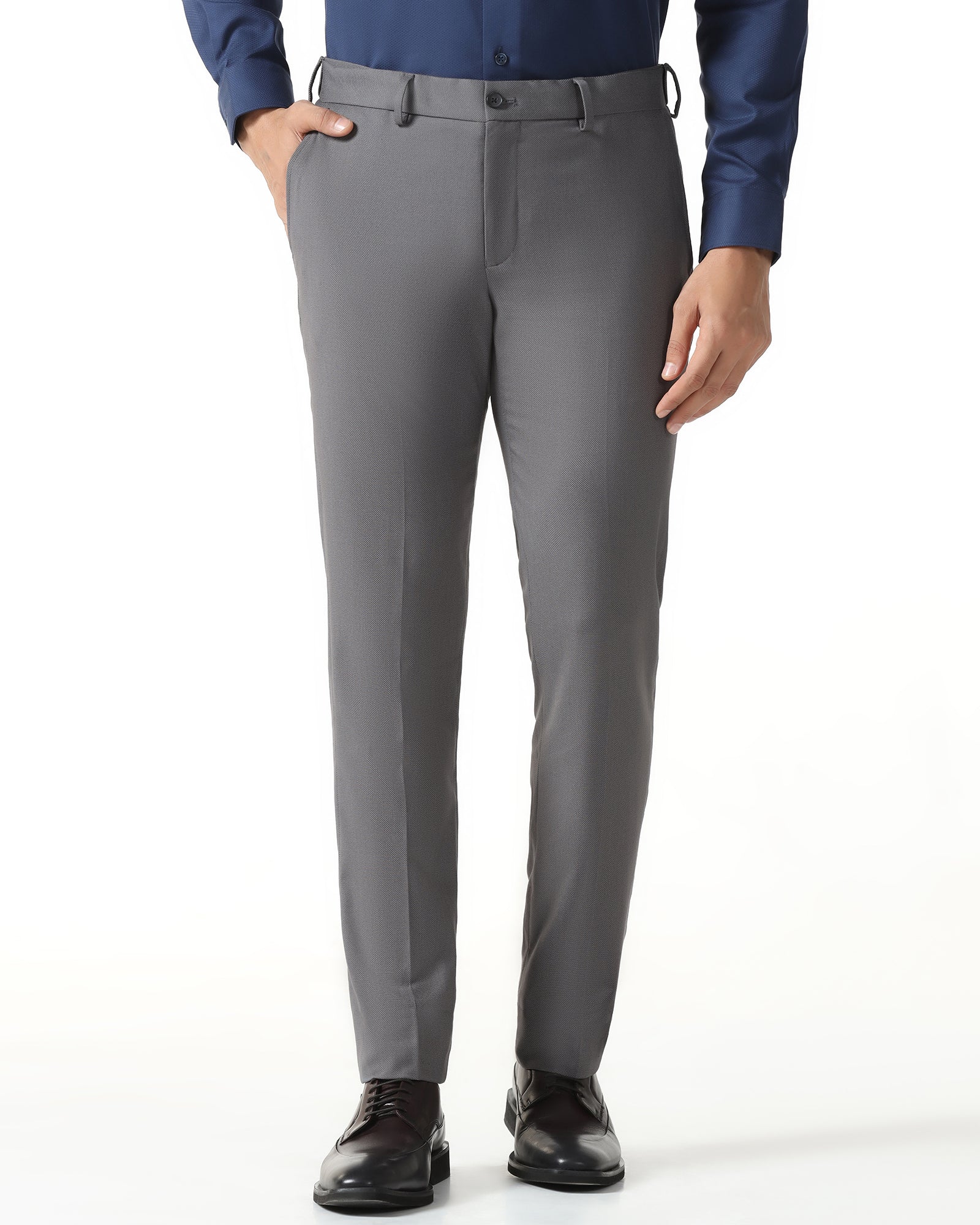 Blackberry Mens Formal Trouser Bp-Do-Hennessy Grey