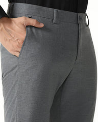 BLACKBERRY MENS FORMAL TROUSER BP-DO-BARREL GREY