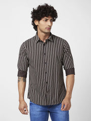 Spykar Mens Casual Shirt F/S Mshst2Bc006 Apple Red