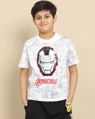 BIO WORLD BOYS T-SHIRT H/S IRMKBTSRT002329 WHITE