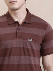 Crocodile Mens T-Shirt H/S Crfp125-209Mt Brown