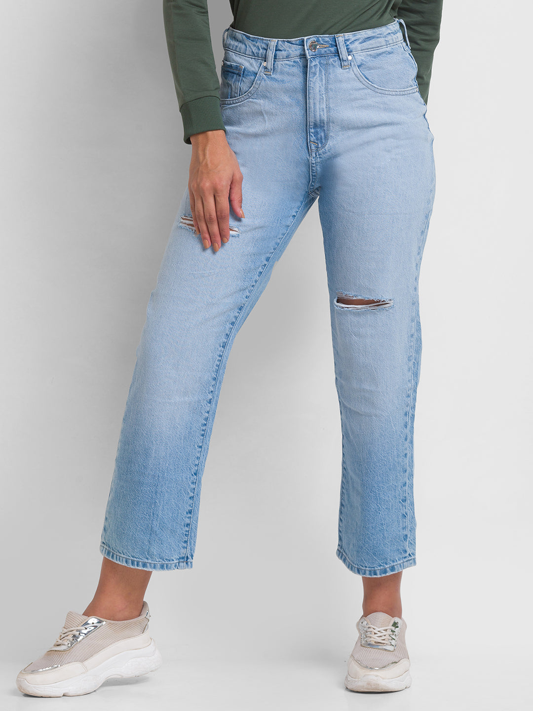 Spykar Mens Jeans Bel-02Bb-01 Lt. Blue