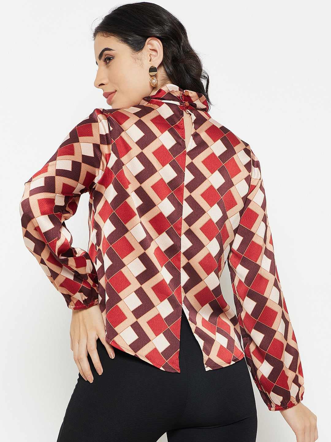 Madame Ladies Western Top H/S M3W18760 006 Camel