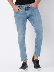 Spykar Mens Jeans Kn-Nos-009 Lightblue