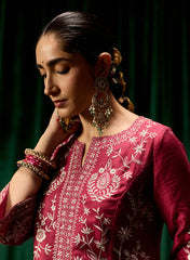 Raina Embroidered Ladies Kurta Set With Dupatta