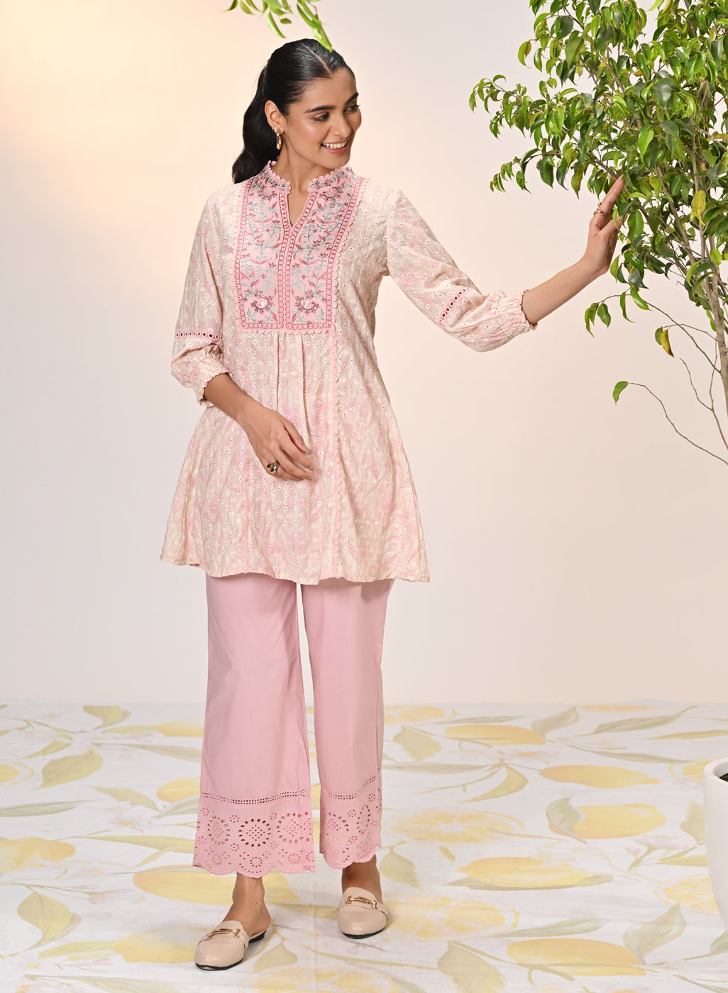 LAKSHITA LADIES WESTERN KURTI 1PCS LK04641 18 PINK
