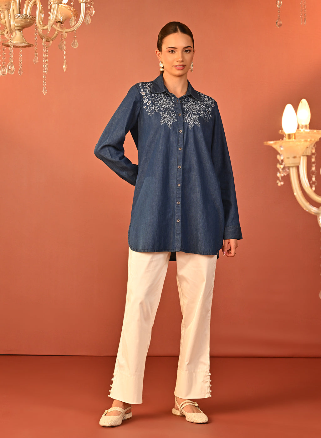 LAKSHITA LADIES WESTERN SHIRT F/S F0495 4