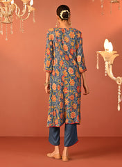 LAKSHITA LADIES WESTERN KURTI 3PCS SET LK04559 2C