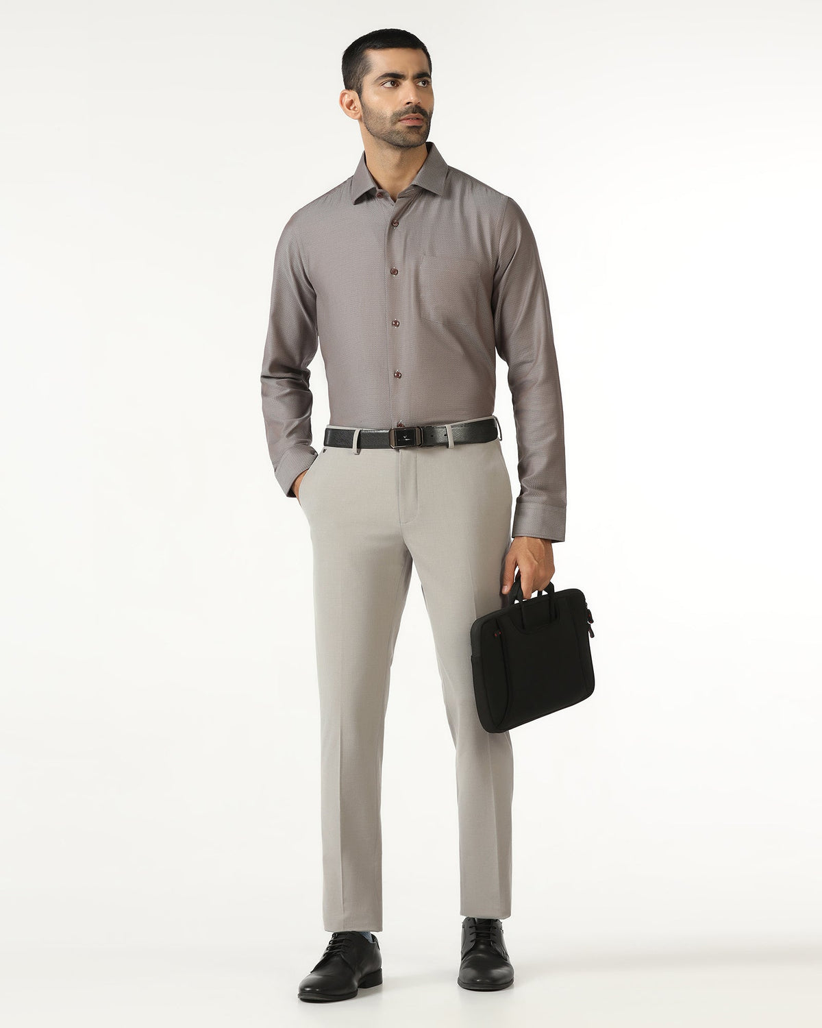 Blackberry Mens Formal Trouser Bp-So-Jonny-B91 Light Grey