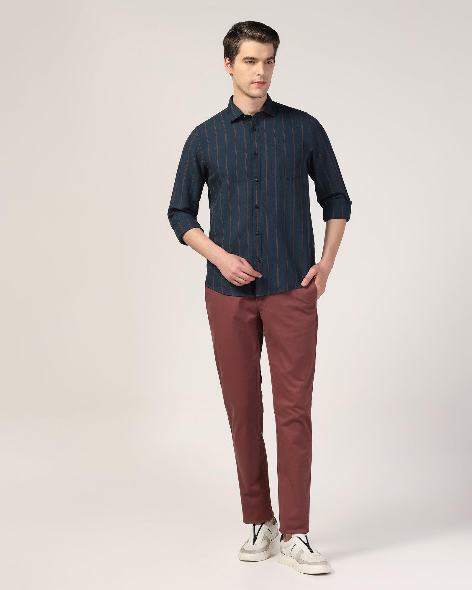 Blackberry Mens Casual Shirt F/S Es-Lh-St-Henry Navy