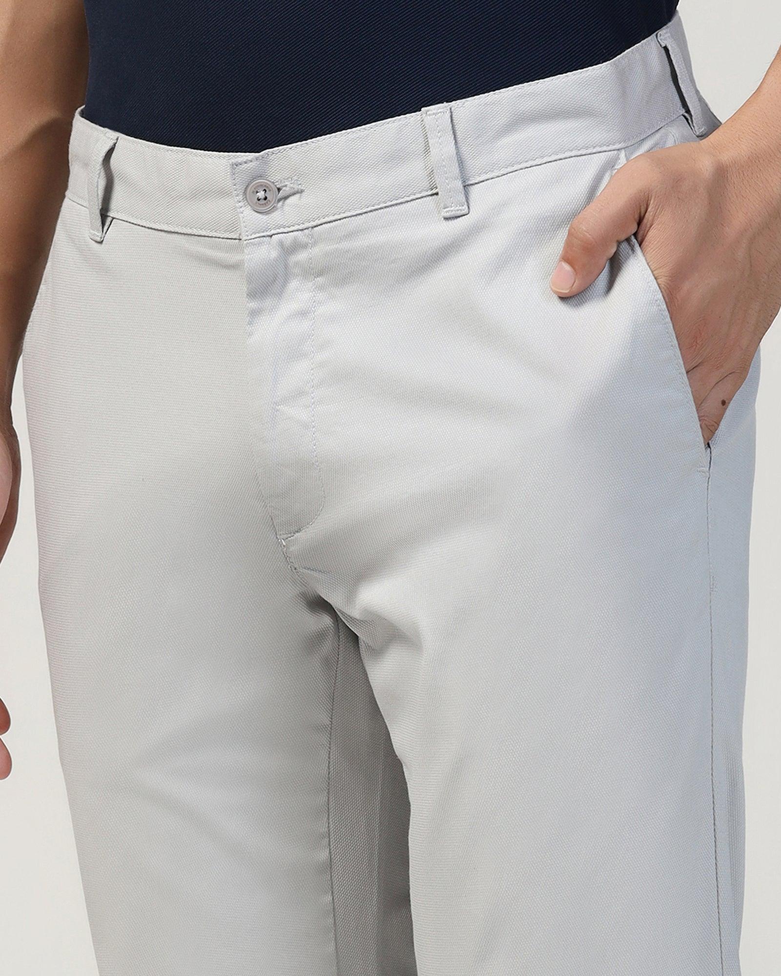 Blackberry Mens Casual Trouser Ek-Do-Kart B-91 Grey