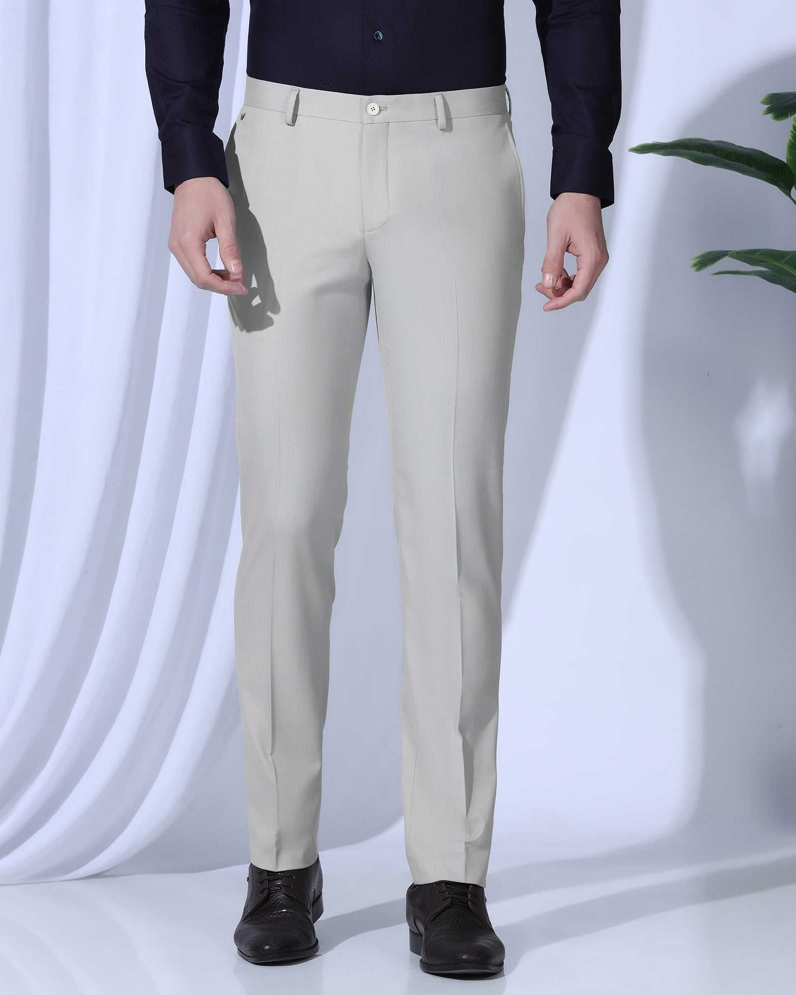Blackberry Mens Formal Trouser Bp-Do-Coach Light Grey