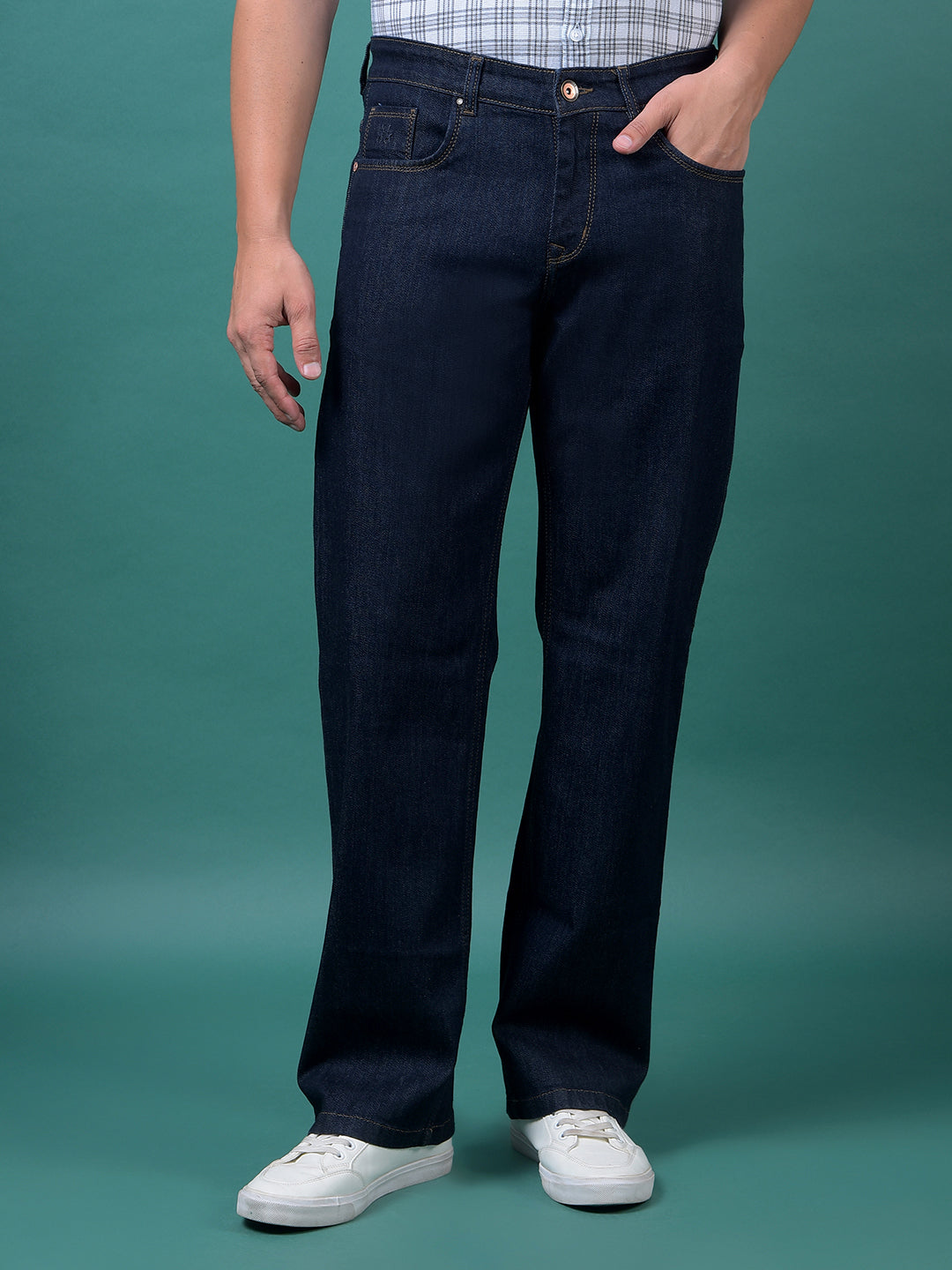 CRIMSOUNE CLUB MENS JEANS MD2073 DEEP BLUE