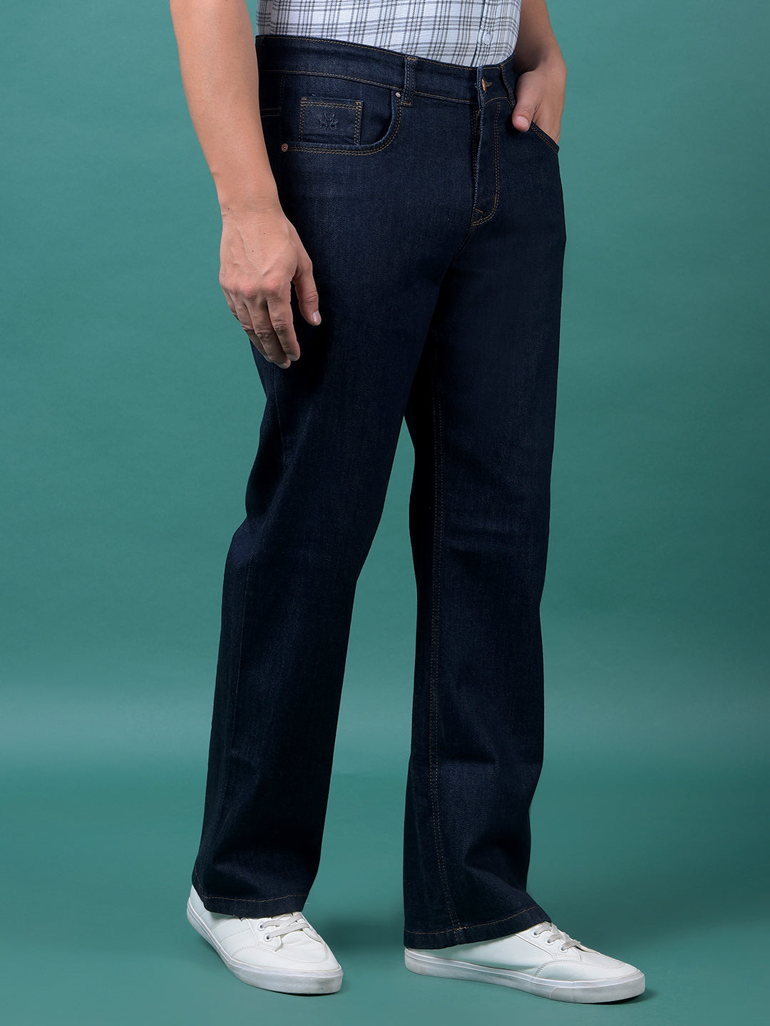 CRIMSOUNE CLUB MENS JEANS MD2073 DEEP BLUE