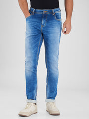 Spykar Mens Jeans Mdact2Bd168 Mid Blue