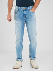 Spykar Mens Jeans Mdact2Bd358 Light Blue