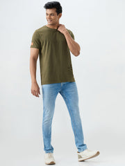 Spykar Mens Jeans Mdact2Be336 Light Blue