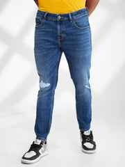 Spykar Mens Jeans Mdank2Bd086 Mid Blue