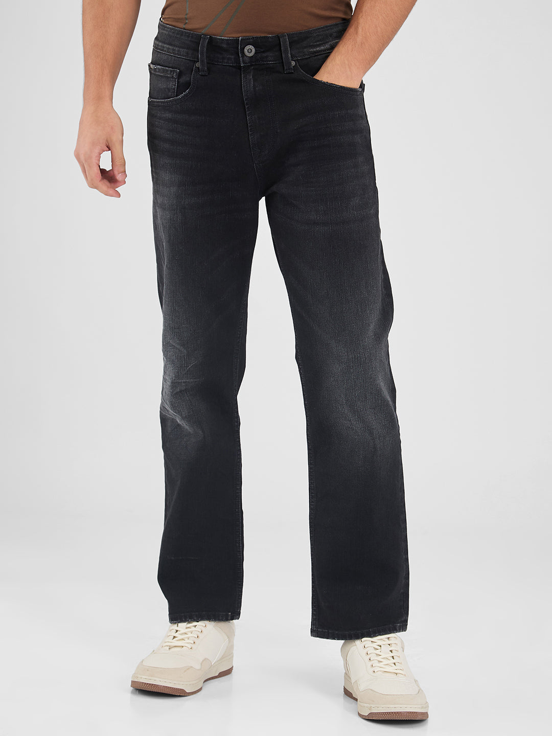 Spykar Mens Jeans Mdch2Bd006 Black