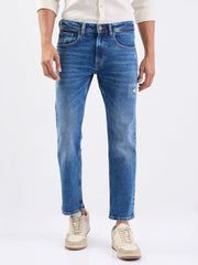 SPYKAR MENS JEANS MDCH2BE007 MID BLUE
