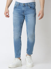 Spykar Mens Jeans Mdkn2Bd039 Light Blue